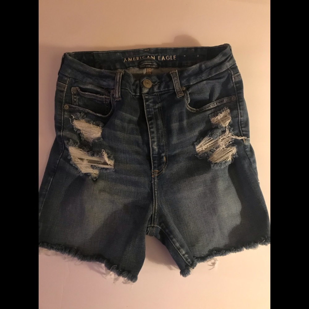 American Eagle cut off jean shorts 12